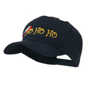 Christmas Ho Ho Ho with Hat Embroidered Cap