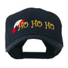 Christmas Ho Ho Ho with Hat Embroidered Cap