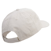 Longhorn Beetle Logo Embroidered Low Profile Dyed Cotton Twill Cap - Putty OSFM