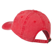 Western Horseshoe Embroidered Washed Cap