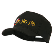 Christmas Ho Ho Ho with Hat Embroidered Cap