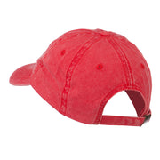 Fishing Crossed Fishhooks Embroidered Washed Cap