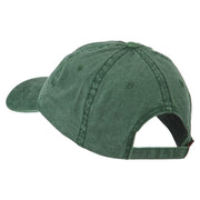 Western Horseshoe Embroidered Washed Cap