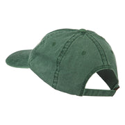 Fishing Crossed Fishhooks Embroidered Washed Cap