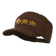 Christmas Ho Ho Ho with Hat Embroidered Cap