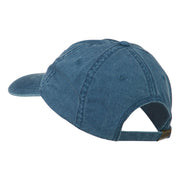 Fishing Crossed Fishhooks Embroidered Washed Cap