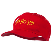 Christmas Ho Ho Ho with Hat Embroidered Cap