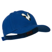 Holstein Alphabet Letter NZ Embroidered Youth Brushed Cap