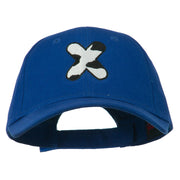 Holstein Alphabet Letter NZ Embroidered Youth Brushed Cap