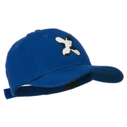 Holstein Alphabet Letter NZ Embroidered Youth Brushed Cap