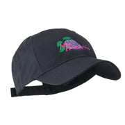 USA State Flower New Hampshire Lilac Embroidered Cap