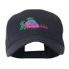 USA State Flower New Hampshire Lilac Embroidered Cap