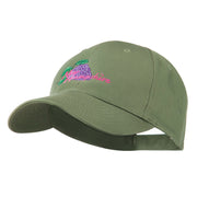 USA State Flower New Hampshire Lilac Embroidered Cap