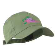 USA State Flower New Hampshire Lilac Embroidered Cap