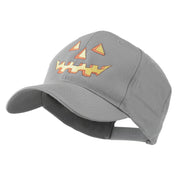 Halloween Pumpkin Face Embroidered Cap