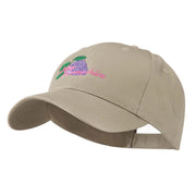 USA State Flower New Hampshire Lilac Embroidered Cap