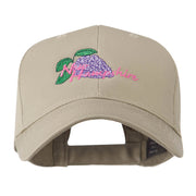 USA State Flower New Hampshire Lilac Embroidered Cap