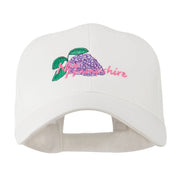 USA State Flower New Hampshire Lilac Embroidered Cap