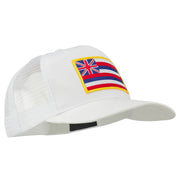 Hawaii State Patched Cotton Twill Mesh Cap