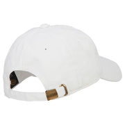 Ship in a Bottle Embroidered Washed Cotton Twill Cap