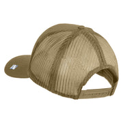 USAF Thunderbirds Embroidered Solid Cotton Twill Mesh Cap - Khaki OSFM