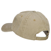 Ship in a Bottle Embroidered Washed Cotton Twill Cap