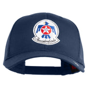 USAF Thunderbirds Embroidered Solid Cotton Twill Mesh Cap - Navy OSFM