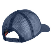 USAF Thunderbirds Embroidered Solid Cotton Twill Mesh Cap - Navy OSFM