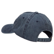 Ship in a Bottle Embroidered Washed Cotton Twill Cap