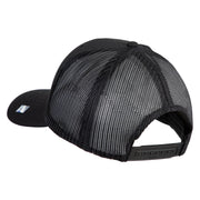 USAF Thunderbirds Embroidered Solid Cotton Twill Mesh Cap - Black OSFM