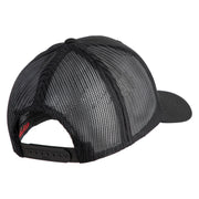 USAF Thunderbirds Embroidered Solid Cotton Twill Mesh Cap - Black OSFM