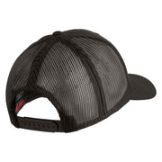 USAF Thunderbirds Embroidered Solid Cotton Twill Mesh Cap - Charcoal OSFM