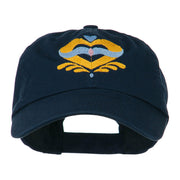 Heart Emblem Embroidered Cap