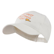 Happy Happy Halloween Night Star Embroidered Cap