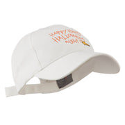 Happy Happy Halloween Night Star Embroidered Cap