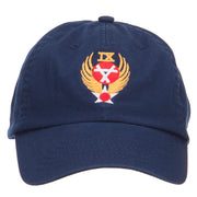 Air Force 9th Command Embroidered Low Cap