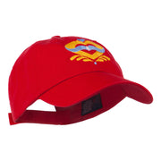 Heart Emblem Embroidered Cap