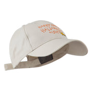 Happy Happy Halloween Night Star Embroidered Cap