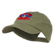 Heart Emblem Embroidered Cap