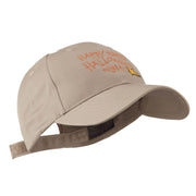 Happy Happy Halloween Night Star Embroidered Cap