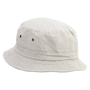 Scarab Beetle Embroidered Washed Hats - Beige M-L