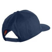 Delta with USSF Embroidered Solid Cotton Twill Pro Style Cap - Navy OSFM