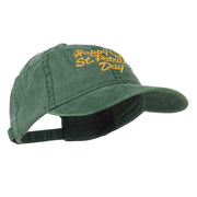 Happy St. Patrick's Day Embroidered Cap