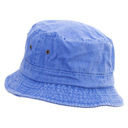 Scarab Beetle Embroidered Washed Hats - Royal M-L