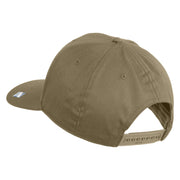 Delta with USSF Embroidered Solid Cotton Twill Pro Style Cap - Khaki OSFM