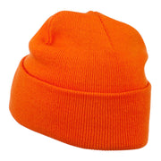 Halloween Smile Jack o Lantern Embroidered Long Beanie