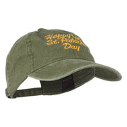 Happy St. Patrick's Day Embroidered Cap