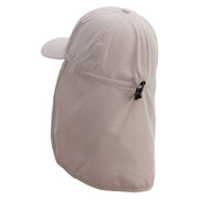 Horse Race Embroidered Flap Hats - Khaki OSFM