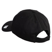 The Few The Proud US Marine Embroidered 6 Panel Unstructured Cotton Twill Cap Made in USA - Black OSFM