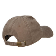 I Heart Canada Embroidered Dyed Unstructured Cap